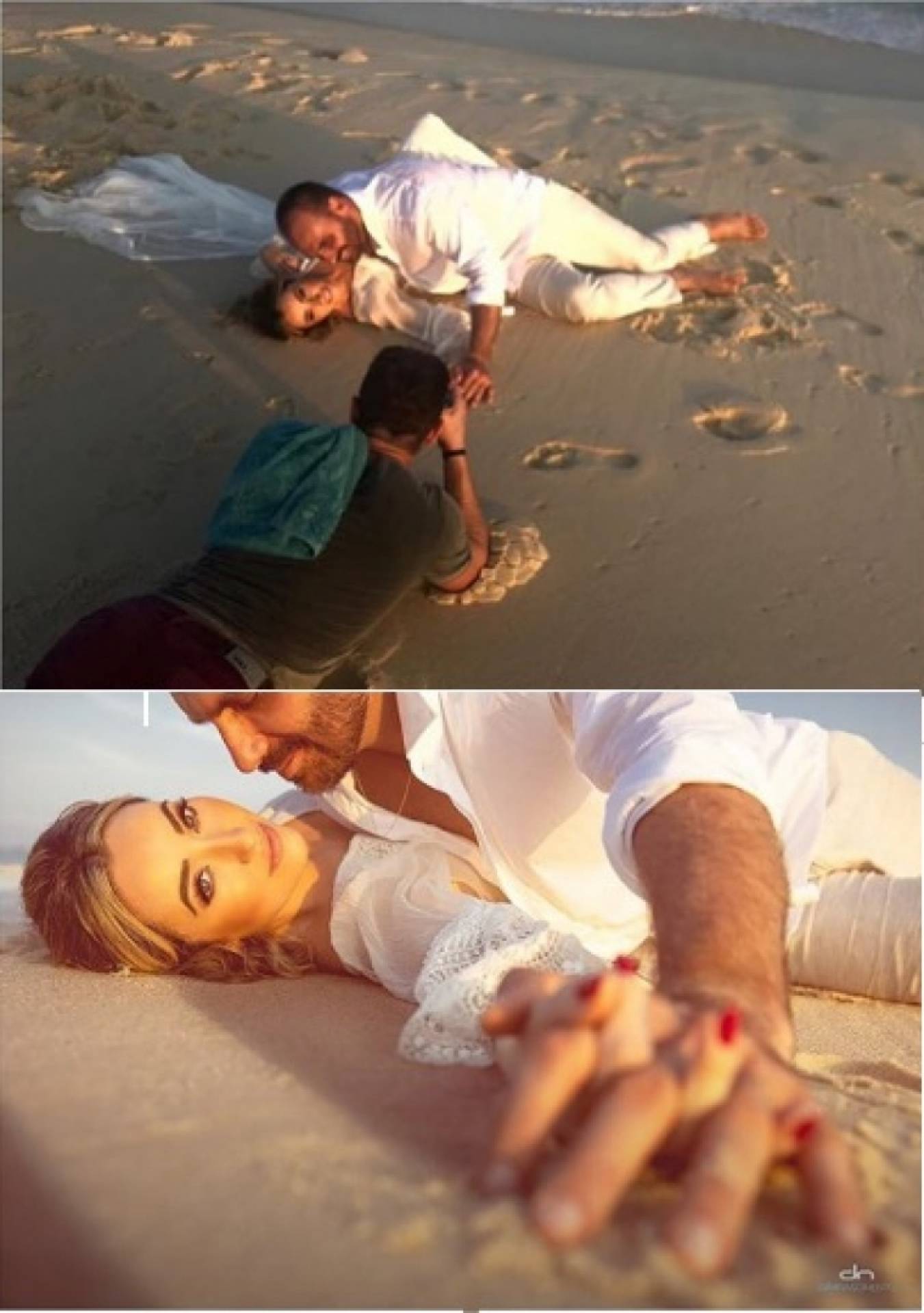 Casal faz ensaio para casamento marcado para dia 25 de maio