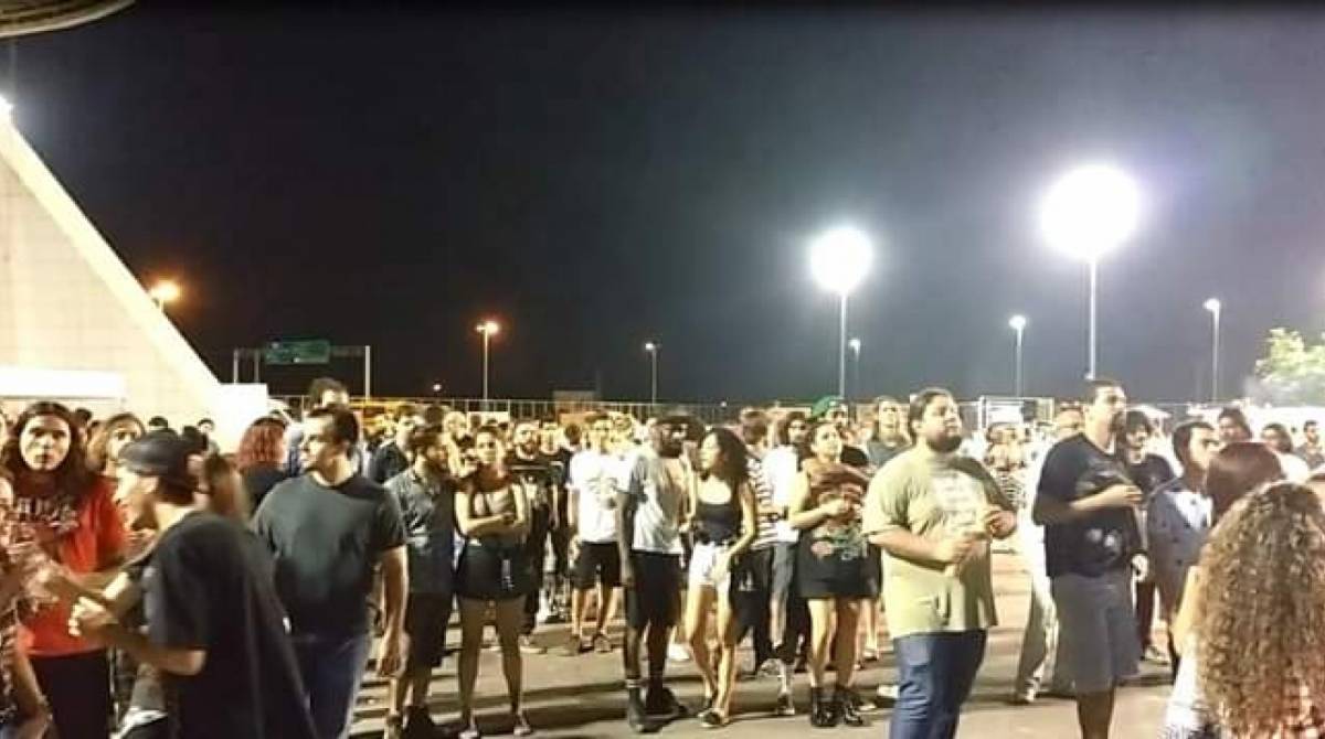 Além de apresentações musicais, o Grito Festival também promove outras manifestações artísticas