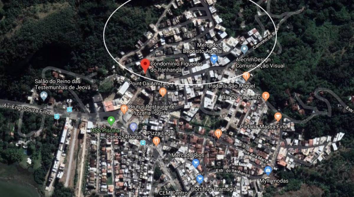 Área do Condomínio Figueiras do Itanhangá