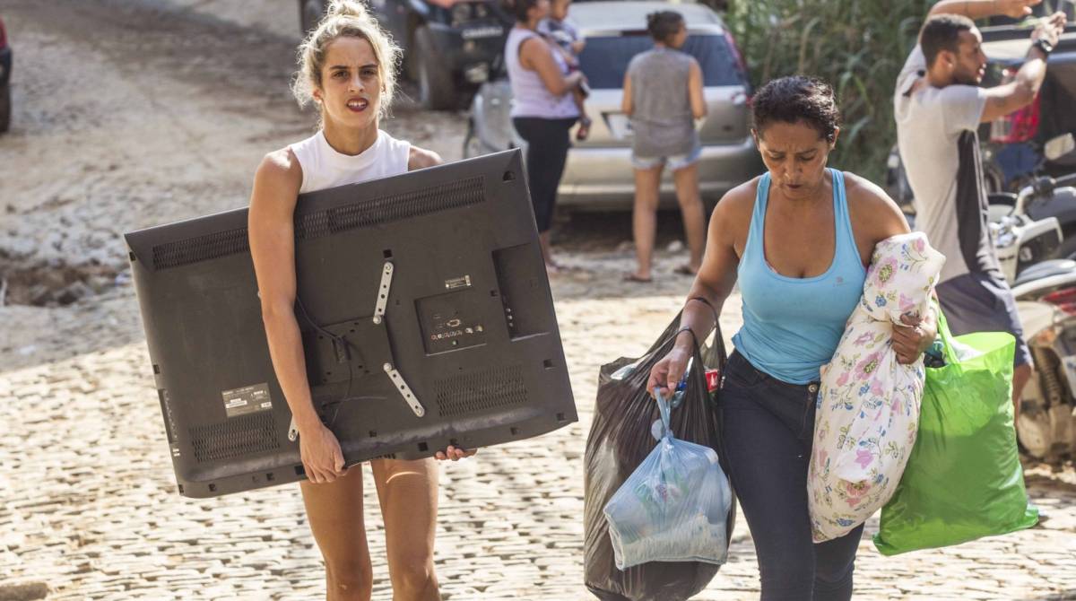 Rio de Janeiro, 13 de abril, Muzema. Desabamento em Muzema. Foto Marcio Mercante / Agencia O Dia.