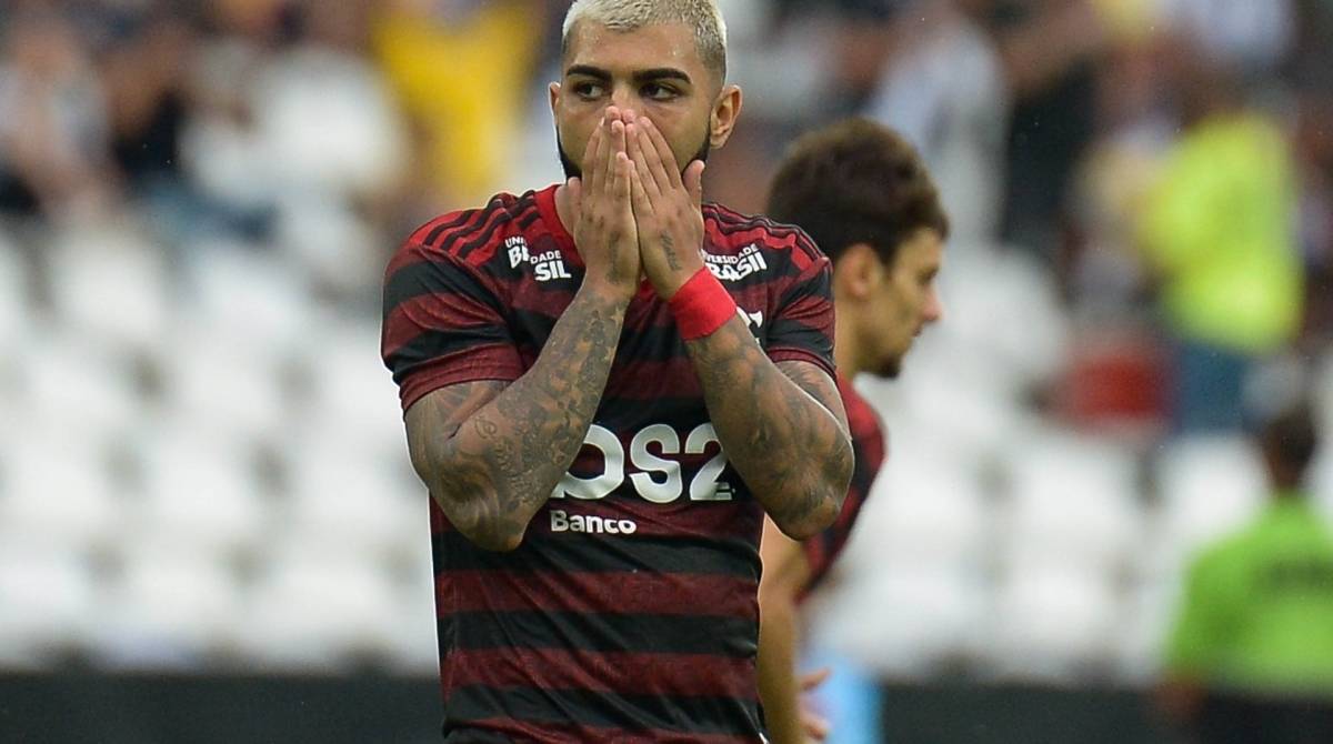Gabigol n&atilde;o est&aacute; em boa fase no Flamengo - Clever Felix/Parceiro/Ag&ecirc;ncia O Dia