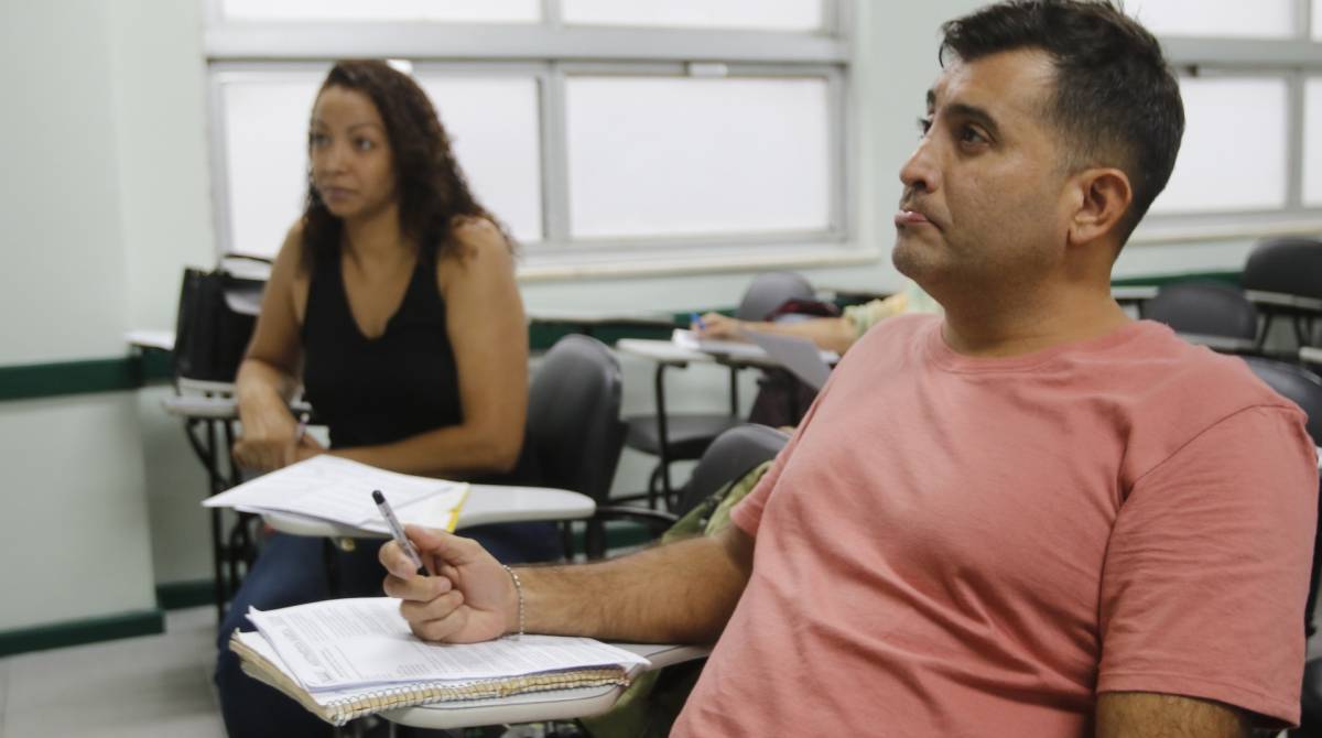 Rio de Janeiro - RJ  - 16/04/2019 - Concurso Publico - O Presidente Jair Bolsonaro decreta o fim do concurso publico na area federal para o ano de 2020 - na foto, Andre Ferreira - foto: Reginaldo Pimenta / Agencia O Dia