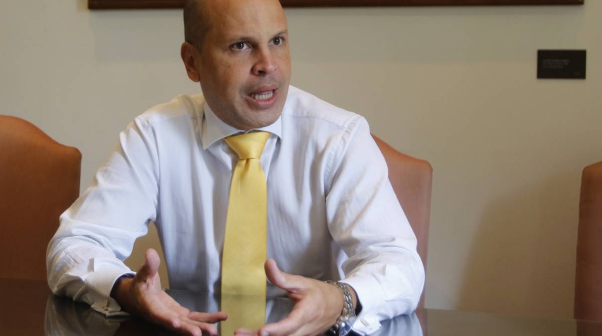 Rio de Janeiro - RJ - 16/04/2019 - Politica - Entrevista com o Secretario da casa civil, Jose Luis Zamith, no Palacio Guanabara em Laranjeiras, zona sul do Rio - foto: Reginaldo Pimenta / Agencia O Dia