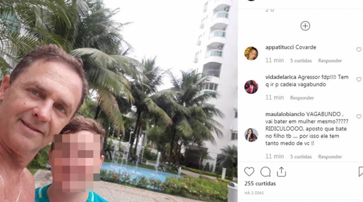 Internautas entram no perfil de José Roberto para xingá-lo após denúncia de agressão