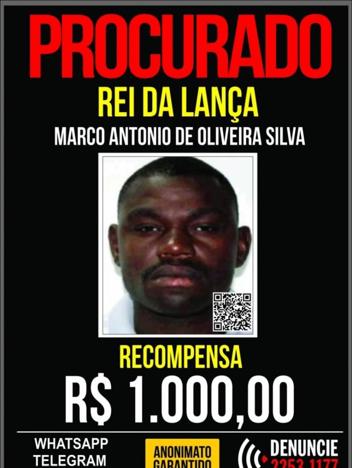 Rei do Lança era gerente do tráfico no Morro da Serrinha, em Madureira, e foi morto no Morro da Congonha