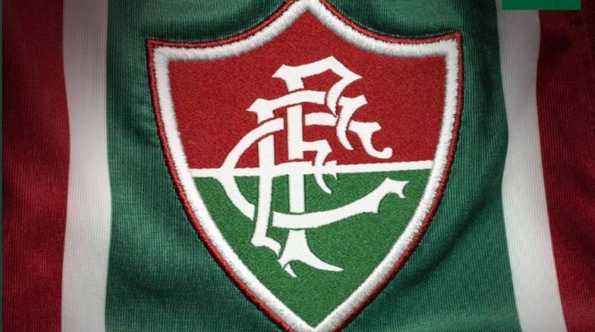 Detalhe da nova camisa tricolor do Fluminense - Reprodução Twitter