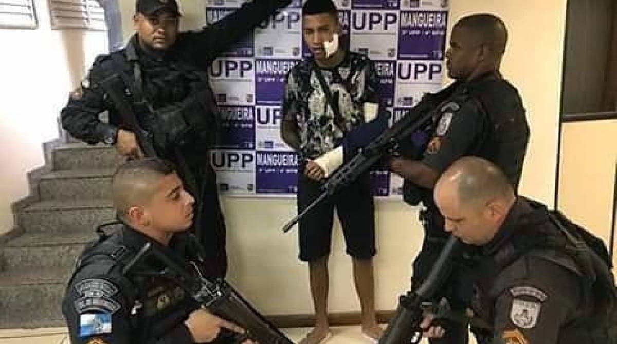 O traficante foi preso nesta terça-feira - Divulgação / Polícia Militar