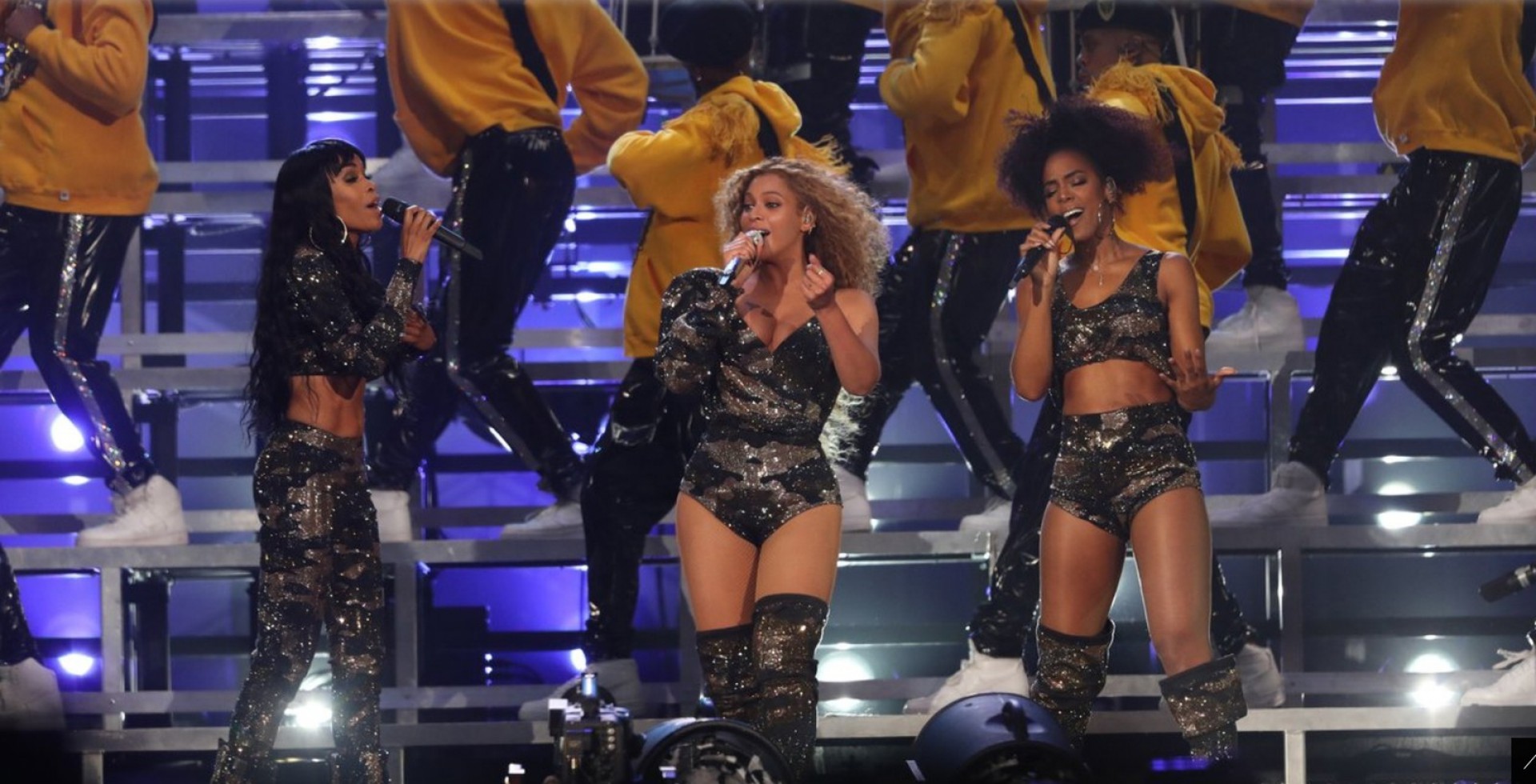 Beyoncé em sua apresentação no Coachella, em 2018 - Divulgação / Site Oficial