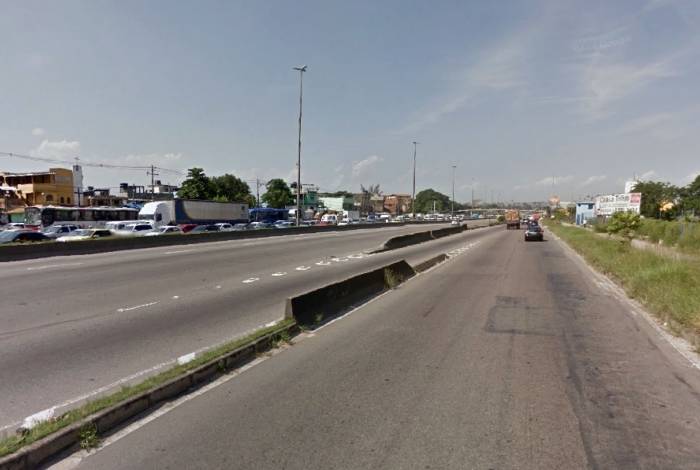 Caso aconteceu na altura do Viaduto de Coelho Neto