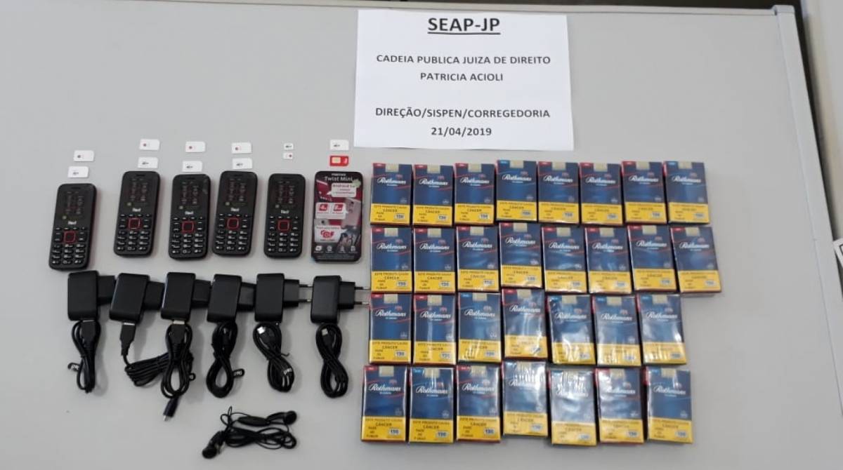 Inspetor penintenciário é preso por entrar em cadeia com materiais ilícitos - Fotos de Divulgação