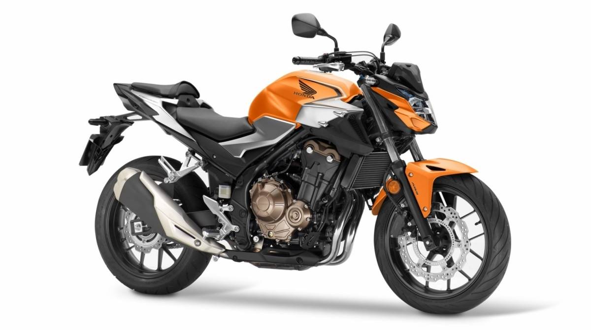 No design, partes do motor ganharam pintura acobreada, farol novo recorte e carenagens metálicas foram adicionadas à lateral