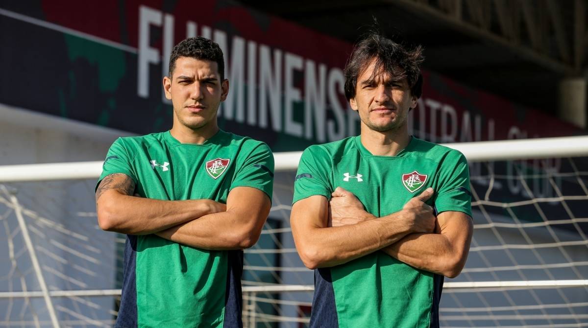 Nino e Matheus Ferraz rapidamente ganharam entrosamento na zaga