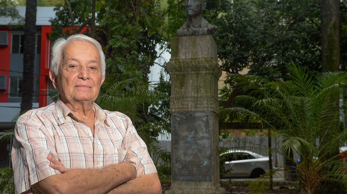 Rio de Janeiro (RJ), 25/04/2019, ESPECIAL MEMÓRIA DE EUCLIDES DA CUNHA - Desidério Rodrigues, 76 anos, ex vereador, que instituiu movimento que levou o cérebro de Euclides da Cunha do Cemitério São João Batista para Cantagalo,   Rio de Janeiro .Foto: Armando Paiva / Agência O Dia  Especial, Euclides da Cunha, Casa, Cantagalo