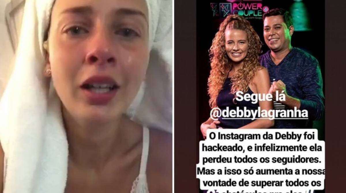 Debby Lagranha tem conta no Instagram hackeada - Reprodução Internet