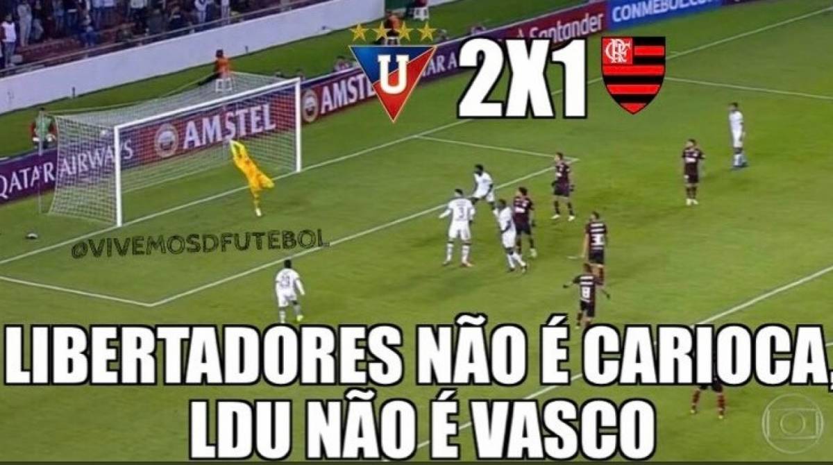 Flamengo perdeu para a LDU