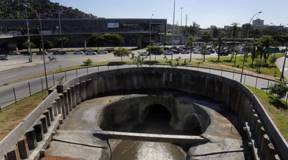 Desvio do Rio Joana começou a ser construído em 2012 e é o maior túnel de drenagem urbana do país