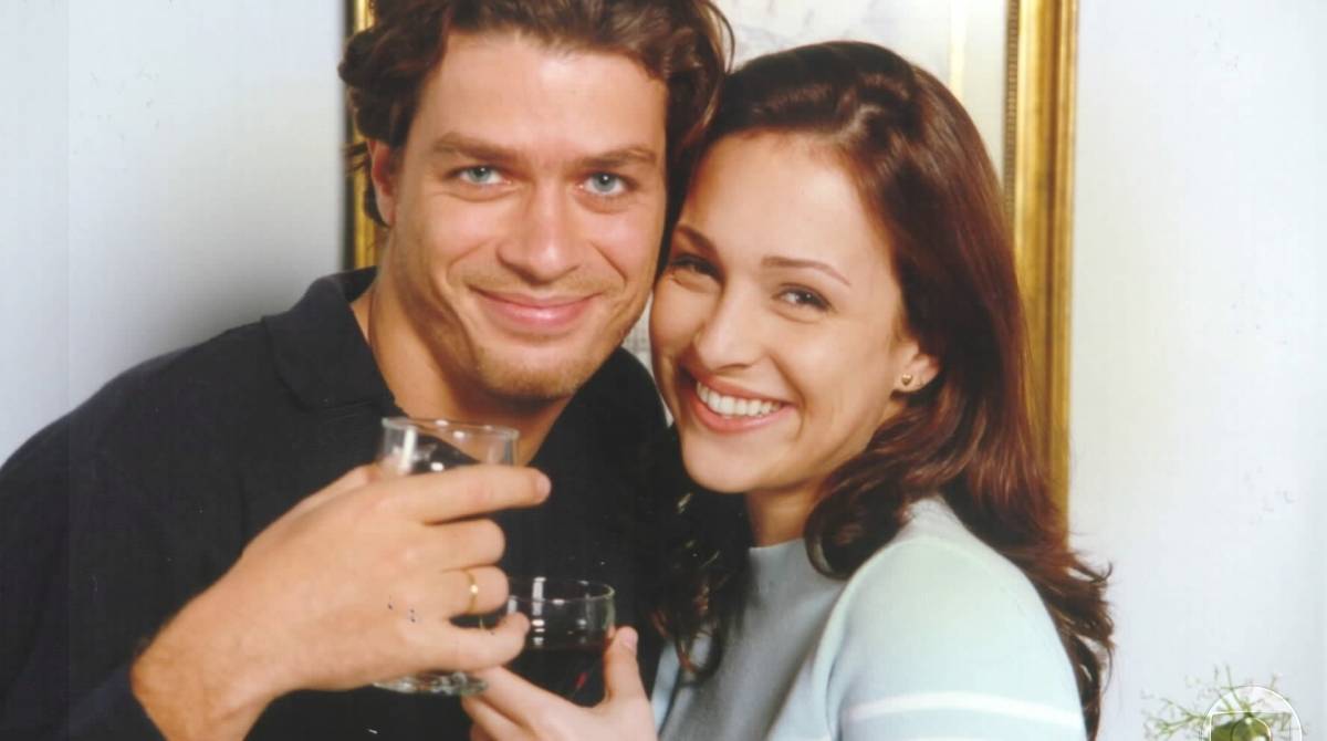 Marcelo (Fabio Assunção) e Eduarda (Gabriela Duarte)