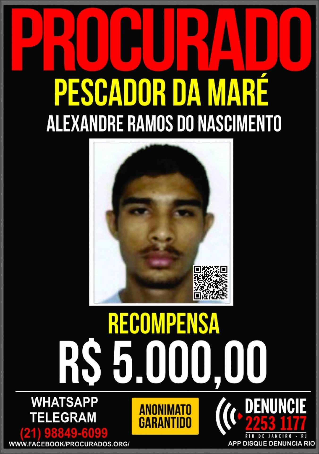 Disque Den&uacute;ncia registra informa&ccedil;&otilde;es sobre o paradeiro de acusados de envolvimento na morte de agentes de seguran&ccedil;a p&uacute;blica