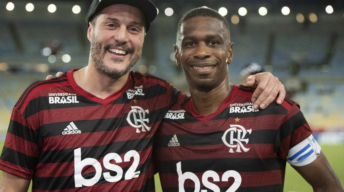 Zagueiro Juan se despediu do futebol no jogo Flamengo x Cruzeiro