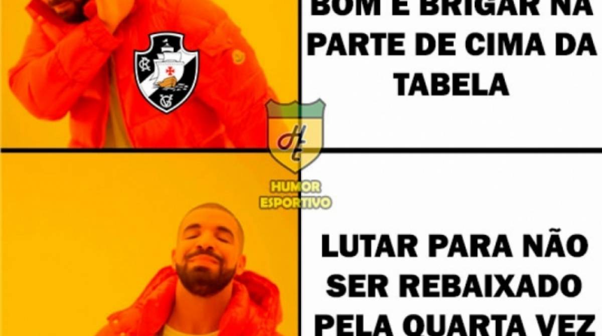 Show De Memes Rivais N O Perdoam E Provocam Vasco Nas Redes Sociais Esporte O Dia