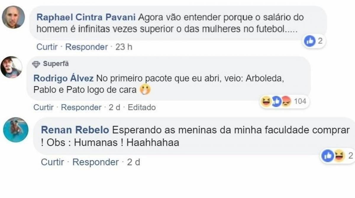 Álbum da Copa do Mundo feminina rende comentários machistas 
