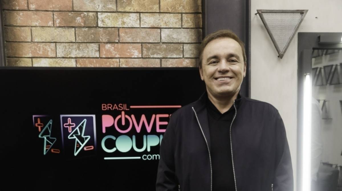 Gugu Liberato, apresentador de Power Couple, da Record 