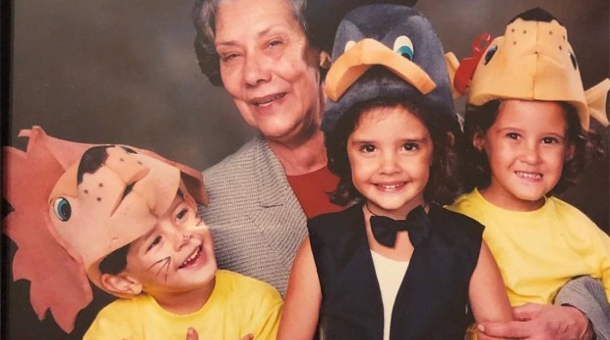 F&aacute;tima Bernardes postou foto de Maria Luiza com os filhos, Laura, Vinicius e Beatriz