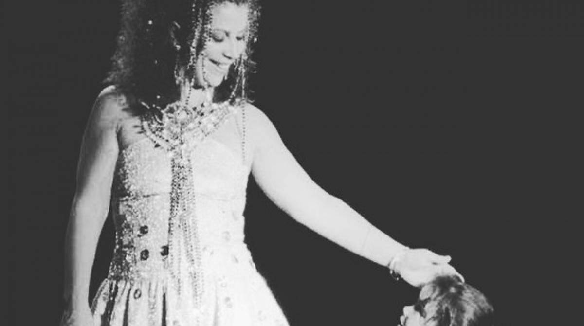 Beth Carvalho e a filha Luana Carvalho 