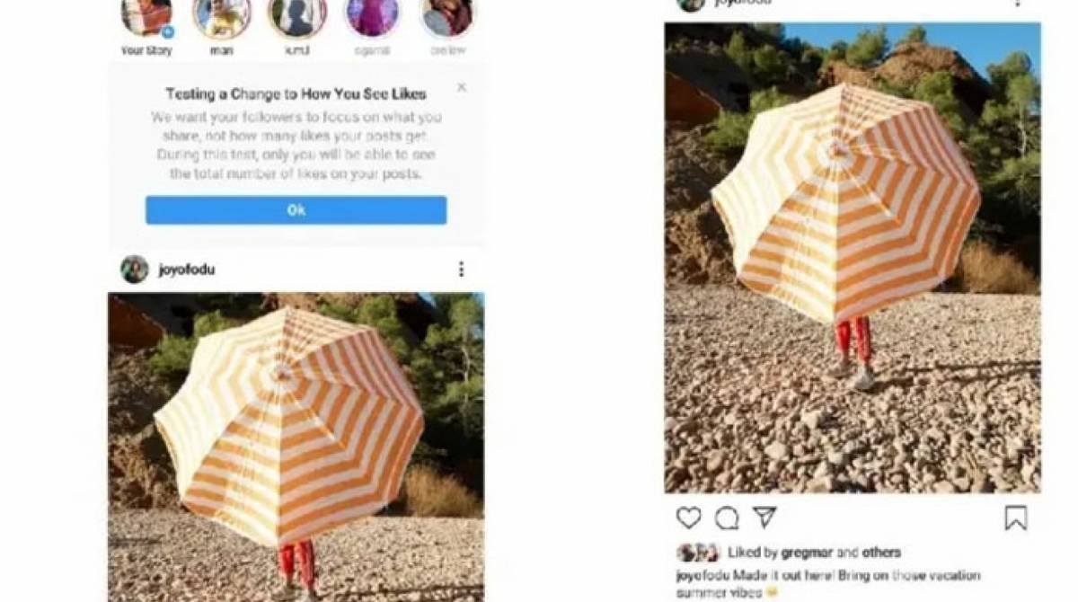 Curtidas serão ocultadas no feed 