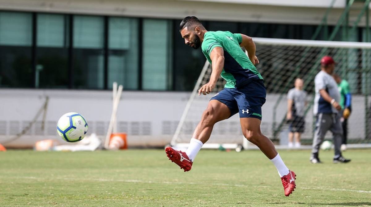 Guilherme já treinou com os companheiros no Fluminense - Lucas Merçon/FFC