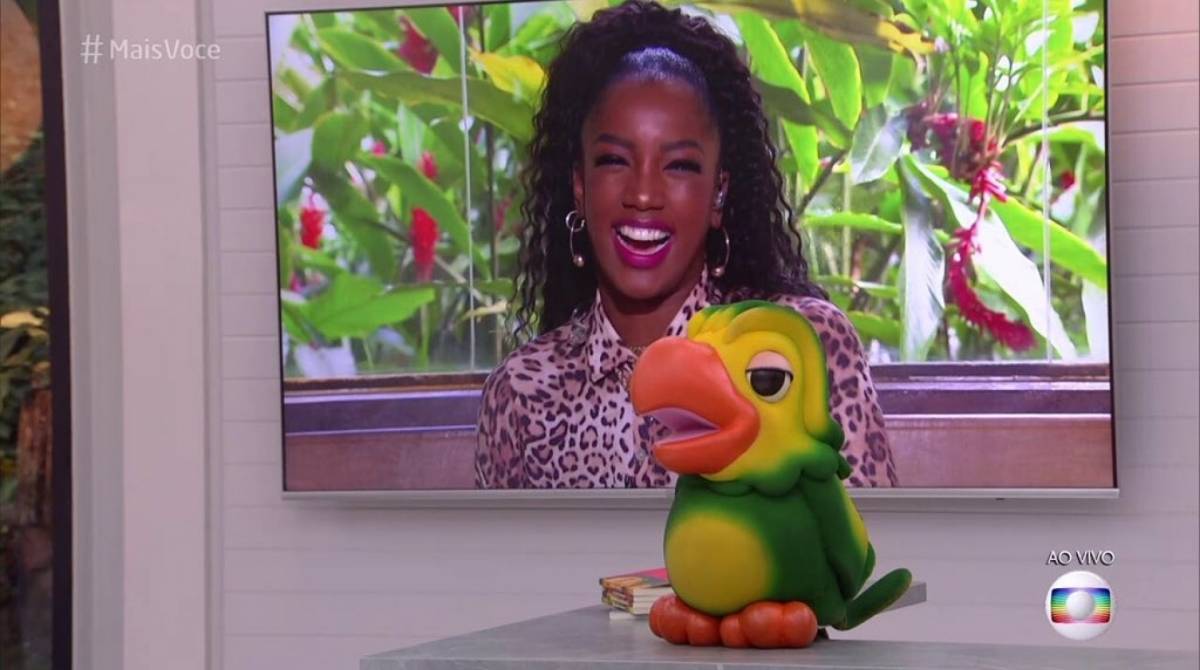 Iza participou do 'Mais Você' na manhã desta quinta-feira