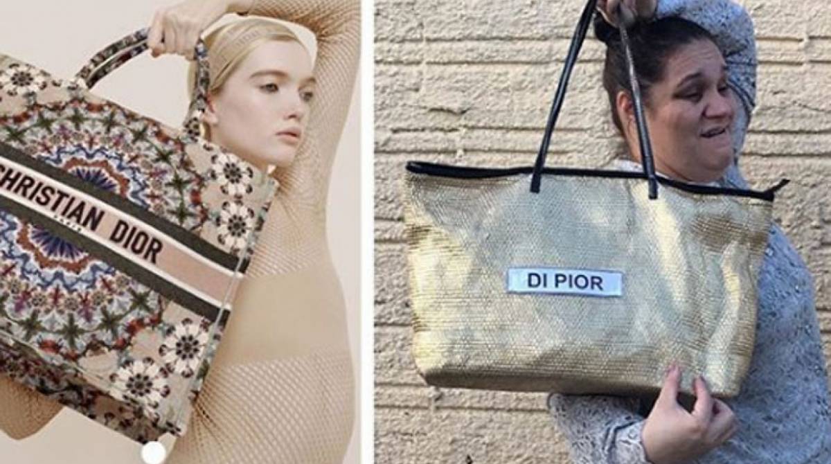 Par&oacute;dia de campanha de moda 