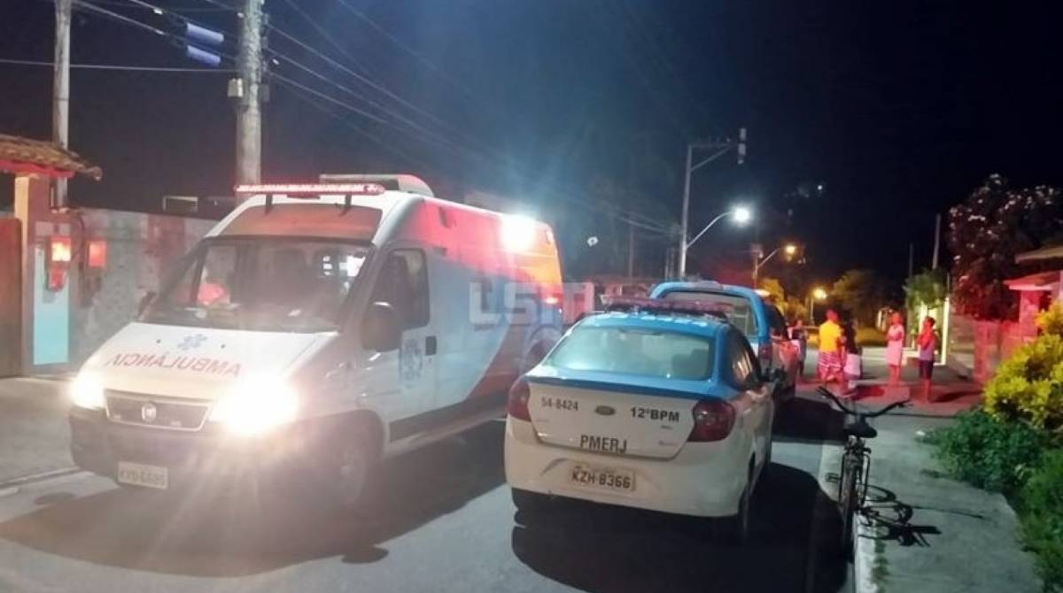 Policiais são suspeitos de matar vizinho após briga em Itaipuaçu, em Maricá. Um deles foi preso em flagrante e o outro fugiu - Reprodução / Lei Seca Maricá