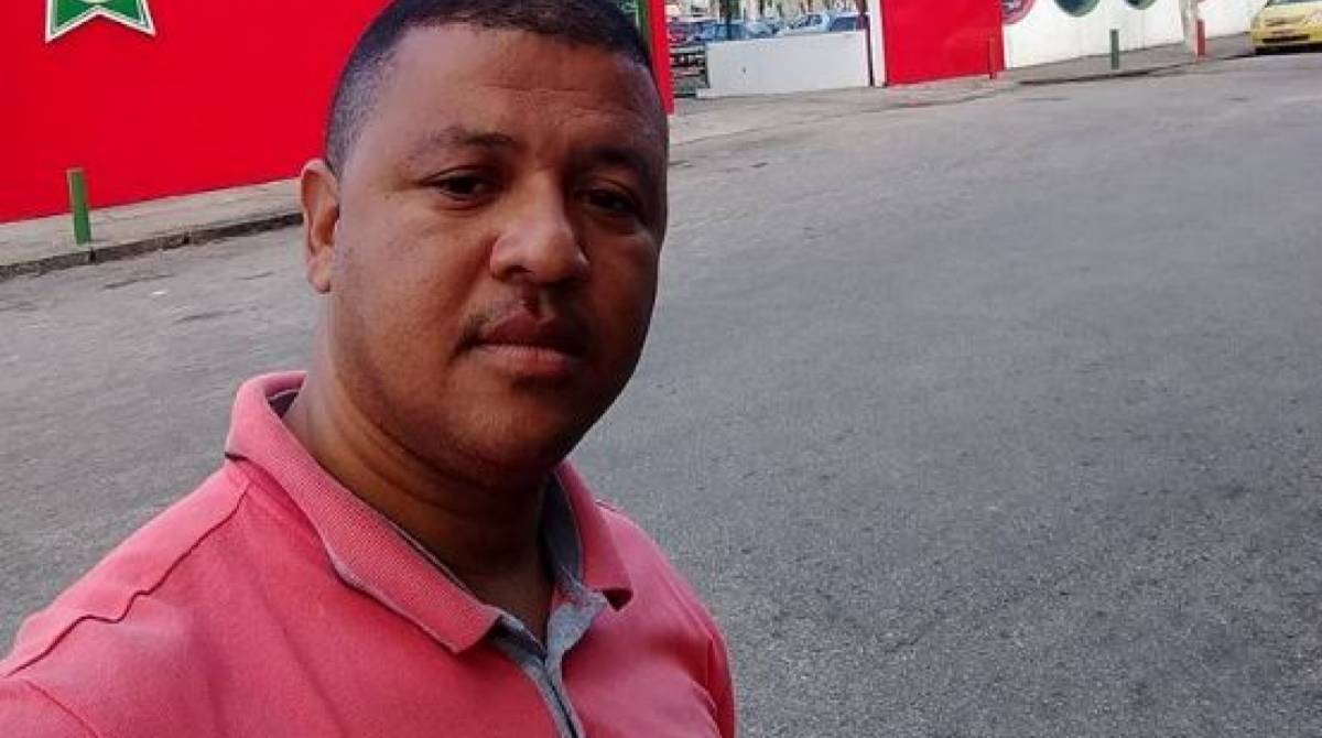 Motorista de aplicativo Luiz Carlos dos Santos do Nascimento, de 44 anos, foi morto a tiros na Avenida Brasil, em Irajá - Reprodução Facebook