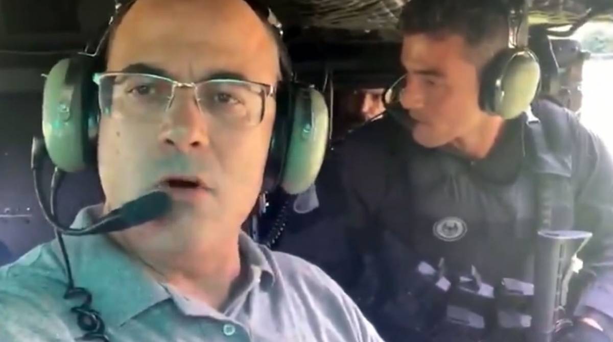 O governador participou de operação de operação em Angra no último fim de semana - Reprodução / Twitter