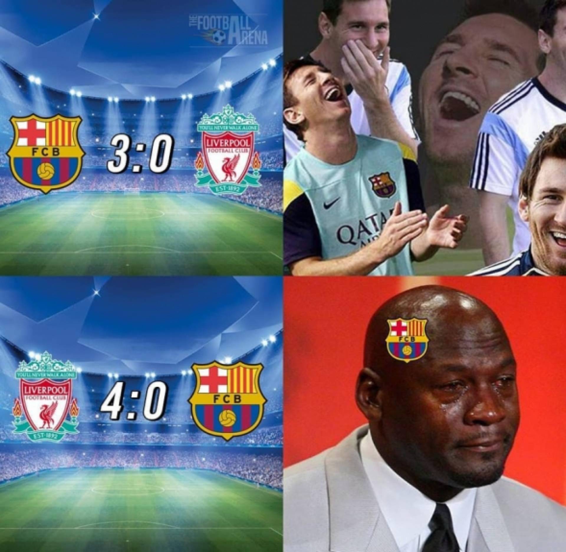 Confira Os Memes Da Virada Histrica Do Liverpool Sobre O Barcelona Pela Champions O Dia Esporte