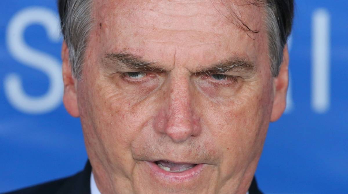 Presidente Jair Bolsonaro participou no Rio de cerim&ocirc;nia em homenagem &agrave; vit&oacute;ria dos aliados na 2&ordf; Guerra Mundial no Monumento Nacional aos Mortos, conhecido como Monumento dos Pracinhas, no Aterro do Flamengo. Estiveram presente no evento o Governador Wilson Witzel e o Prefeito Marcelo Crivella. Na foto o Presidente da Republica Jair Bolsonaro. Foto: Daniel Castelo Branco / Ag&ecirc;ncia O Dia