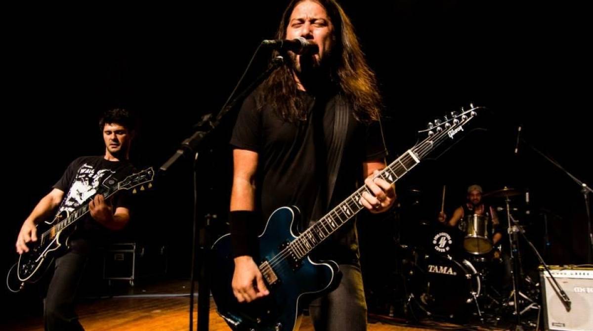 Entre os shows, cover da banda norte-americana Foo Fighters - divulgação