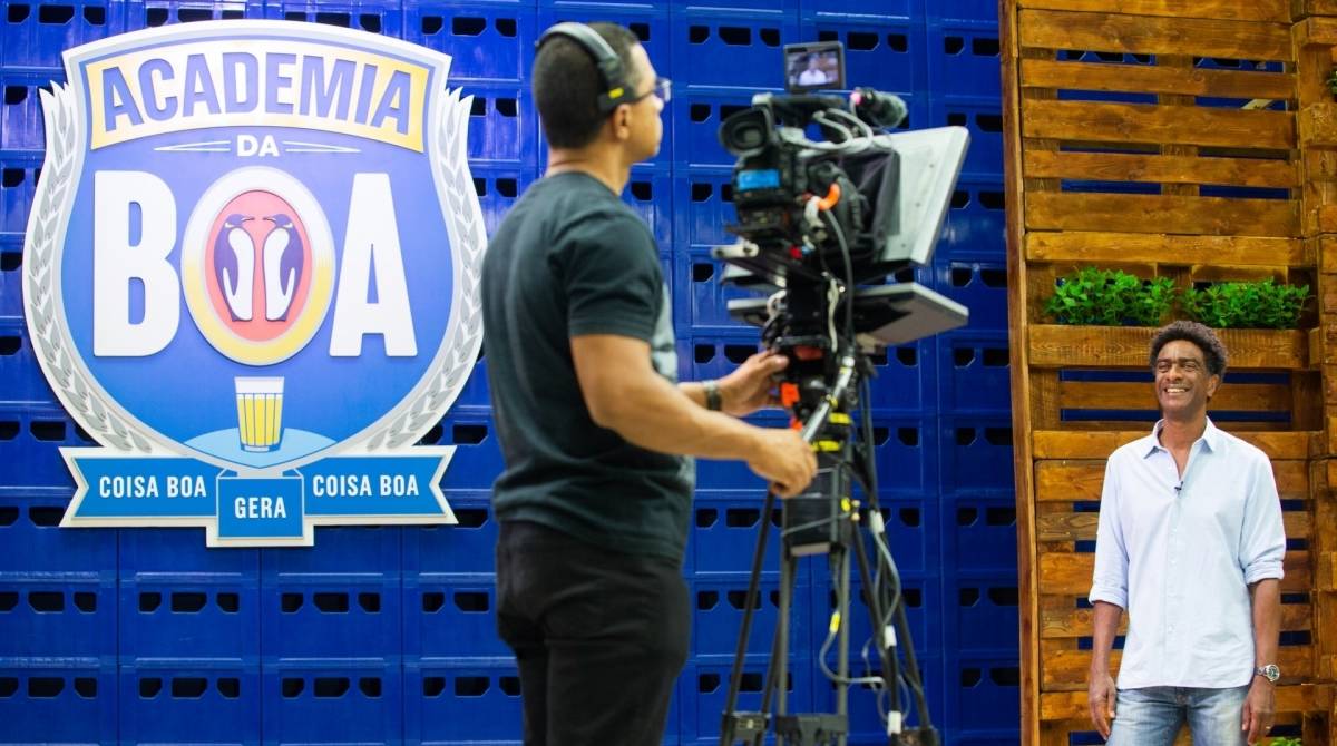 Hélio de La Peña, apresentador do \'Academia da BOA\'