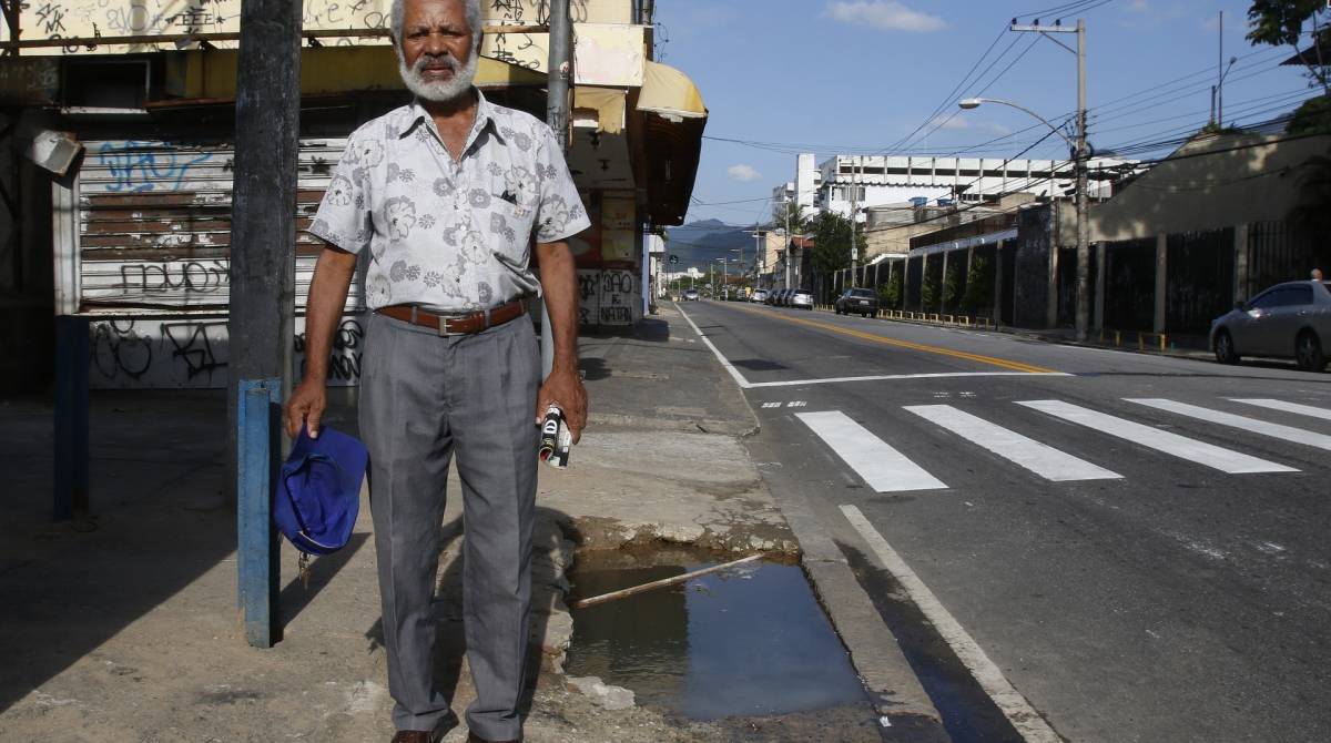 Rio de Janeiro - RJ - 10/05/2019 - O Dia no Seu Bairro - na foto, Sergio de Santana - foto: Reginaldo Pimenta / Agencia O Dia