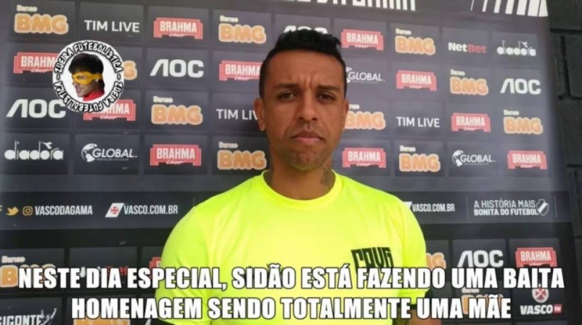 Vasco e Sidão são zoados por torcedores