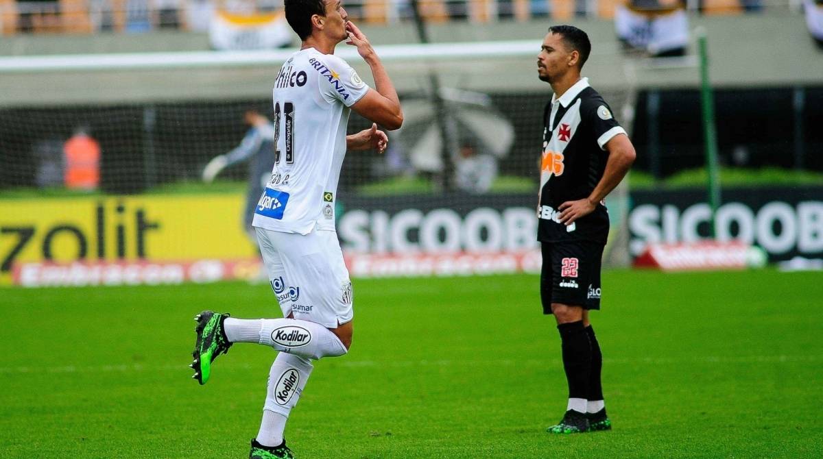 Santos venceu o Vasco por 3 a 0 - Renato Gizzi/Parceiro/Agência O Dia