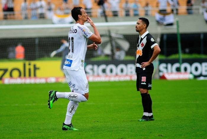 Santos venceu o Vasco por 3 a 0