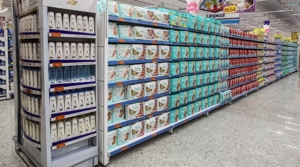 Fraldas estão entre os itens com desconto da Semana Guanababy - Divulgação