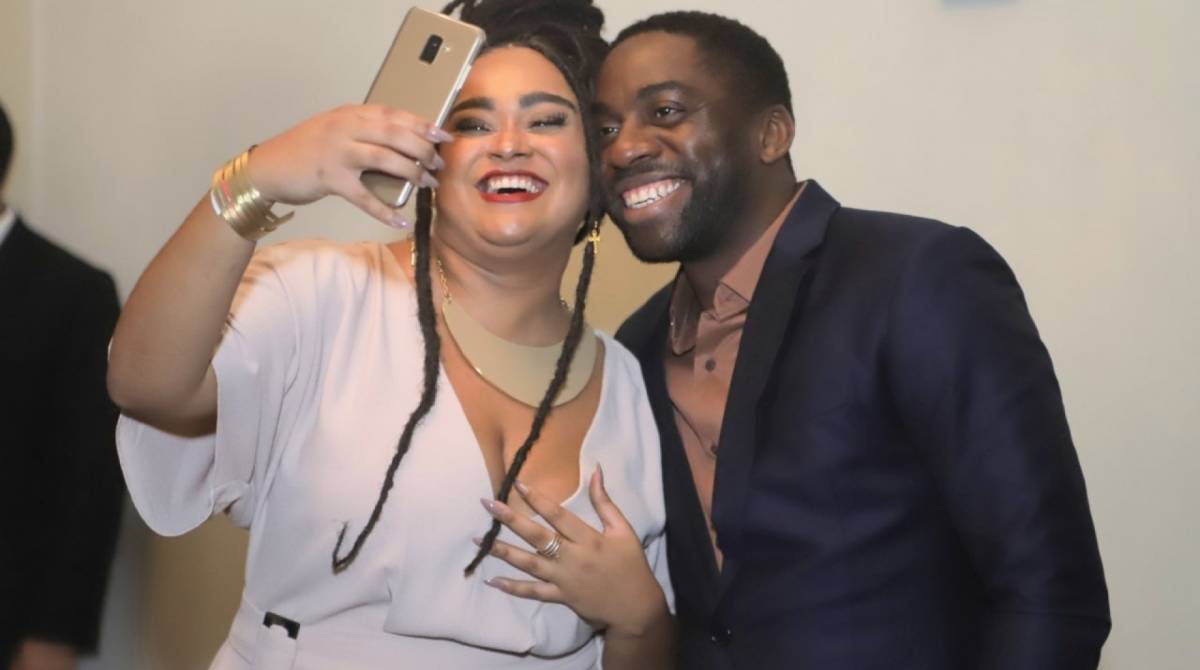 Ex-BBB RÃÂ­zia e LÃÂ¡zaro Ramos