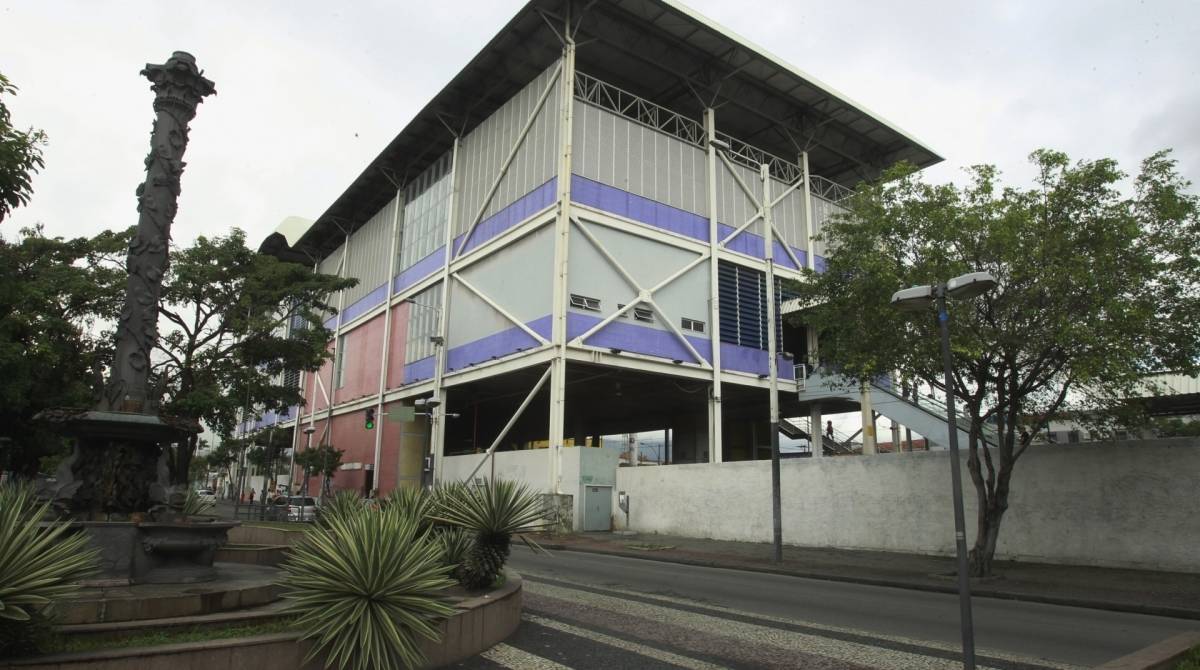 Sistema de teleféricos será reativado. Na foto, Estação do teleférico na Central do Brasil.  
