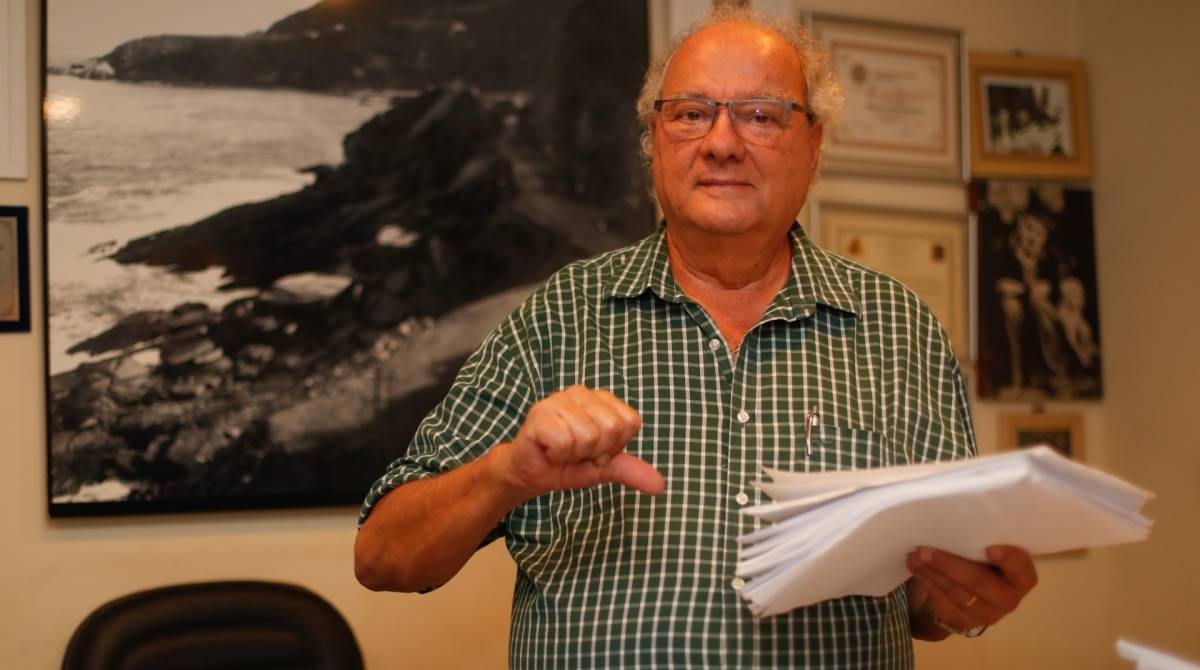 Antonio Cerqueira, dono do Hotel Shalimar, reclama de preju&iacute;zos - Gilvan de Souza / Ag&ecirc;ncia O Dia