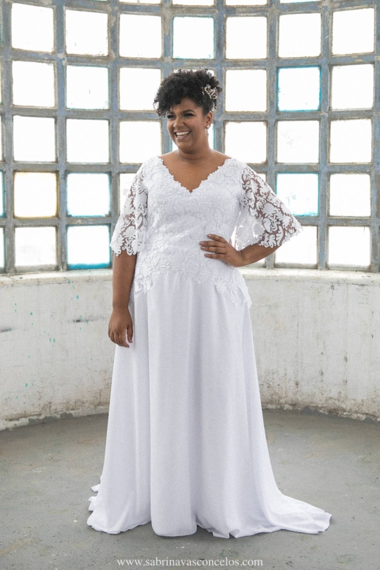 Sarah Duarte, modelo plus size