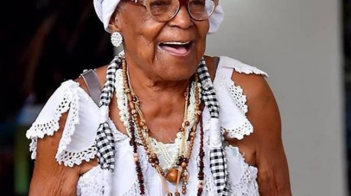 Tia Maria do Jongo faleceu ontem - Reprodução do Instagram