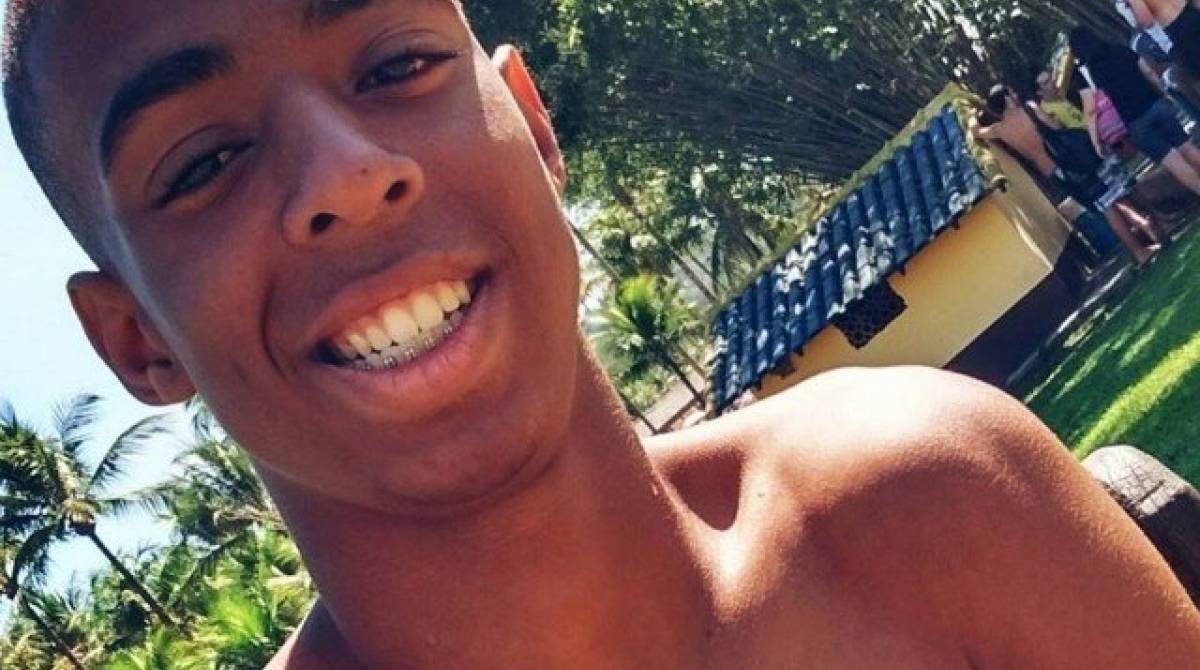 Brayan dos Santos foi baleado - Reprodução da internet